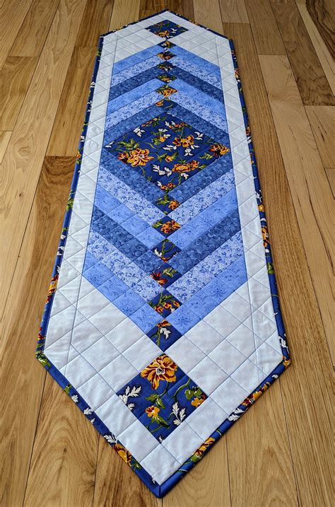 How to Make a Quilted French Braid Table Runner Free Pattern