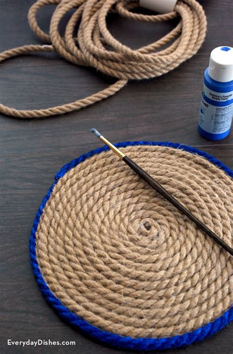 How to Make a Rope Trivet – Everyday Dishes DIY