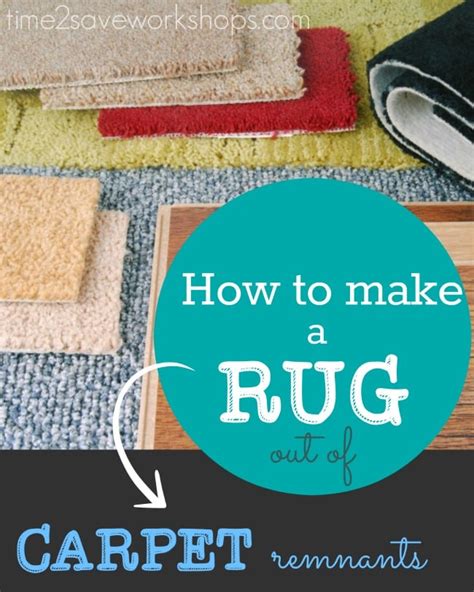 How to Make a Rug out of Carpet Remnants - Kasey Trenum