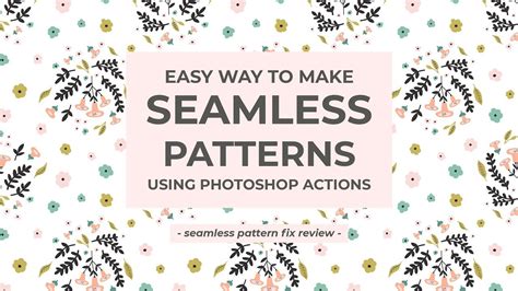 How to Make a Seamless Pattern in Very Easy! YouTube