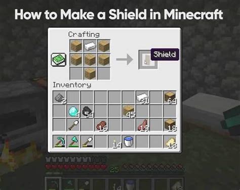 How to Make a Shield in Minecraft Step by Step Guide