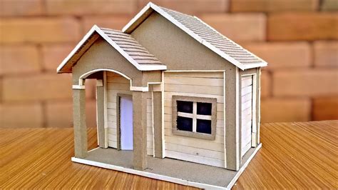 How to Make a Simple Cardboard House YouTube
