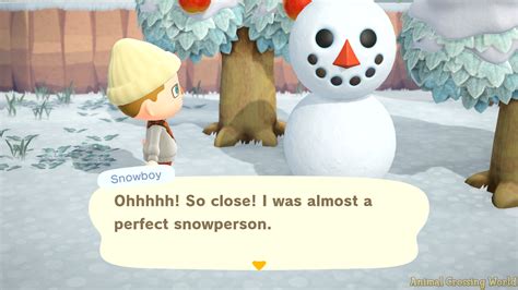 How to Make a Snowman in Animal Crossing New Horizons