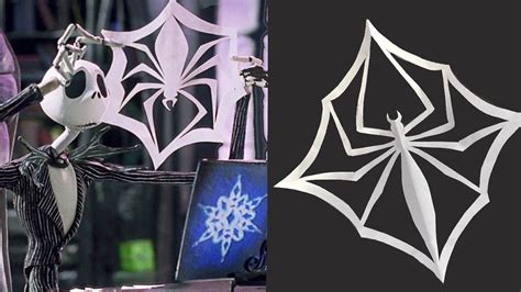 How to Make a Spider Snowflake for Halloween ORIGAMI.