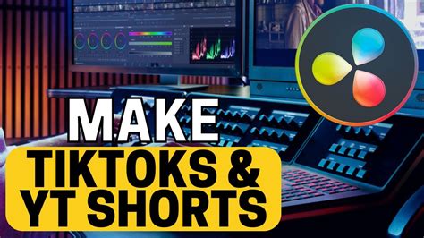 How to Make a TIKTOK or YT short in Davinci Resolve 18 YouTube