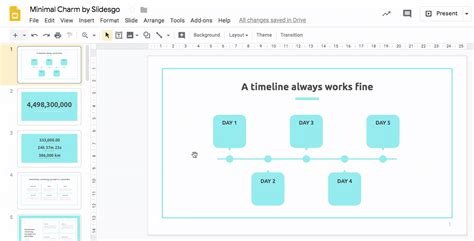 How to Make a Timeline on Google Slides