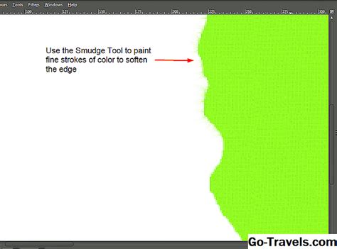 How to Make a Torn Paper Edge in GIMP