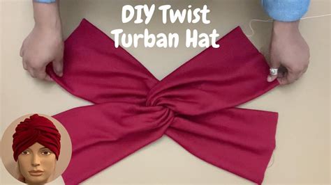 How to Make a Twist Turban Hat DIY Turban Hat Sewing Pattern Tutorial