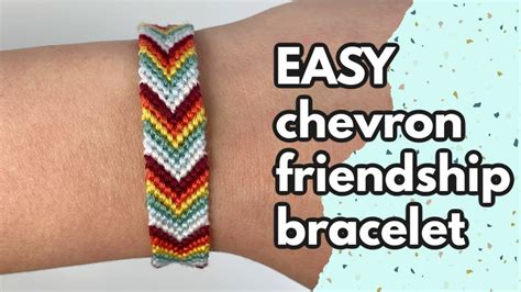 How to Make a VPattern Bracelet Bracelet Patterns YouTube