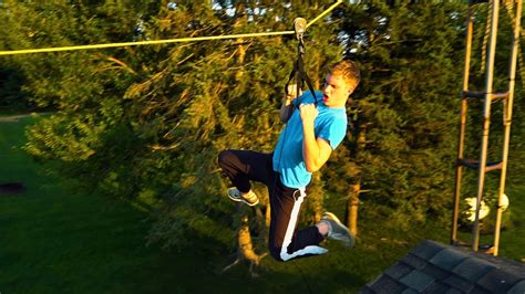 How to Make a Zip Line YouTube