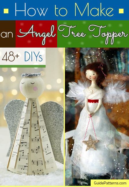 How to Make an Angel Tree Topper 48+ DIYs Guide Patterns