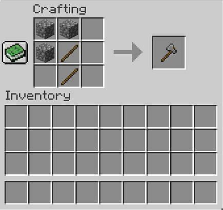 How to Make an Axe in Minecraft Materials Crafting Guide Uses