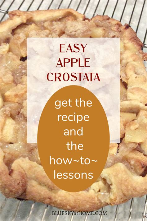 How to Make an Easy Apple Crostata - Bluesky at Home