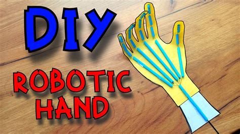 How to Make an Easy DIY Robotic Hand {Free Printable!}