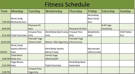 How to Make an Exercise Schedule (with Pictures)