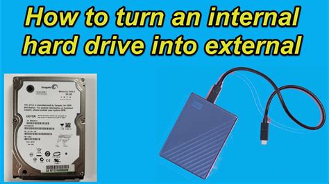 How to Make an Internal Hard Drive External