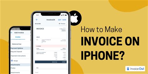 How to Make an Invoice on iPhone Easy StepbyStep Guide