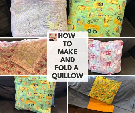 How to Make and Fold a Quillow