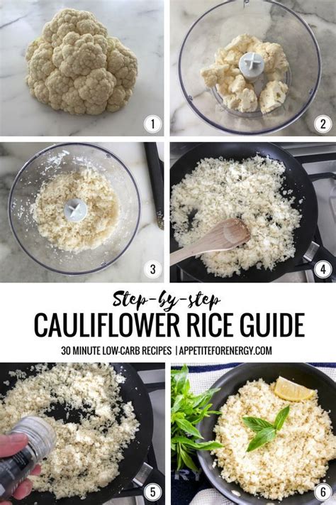 How to Make and Store Cauliflower Rice