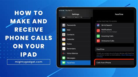 How to Make or Receive Phone Calls on iPad or Mac