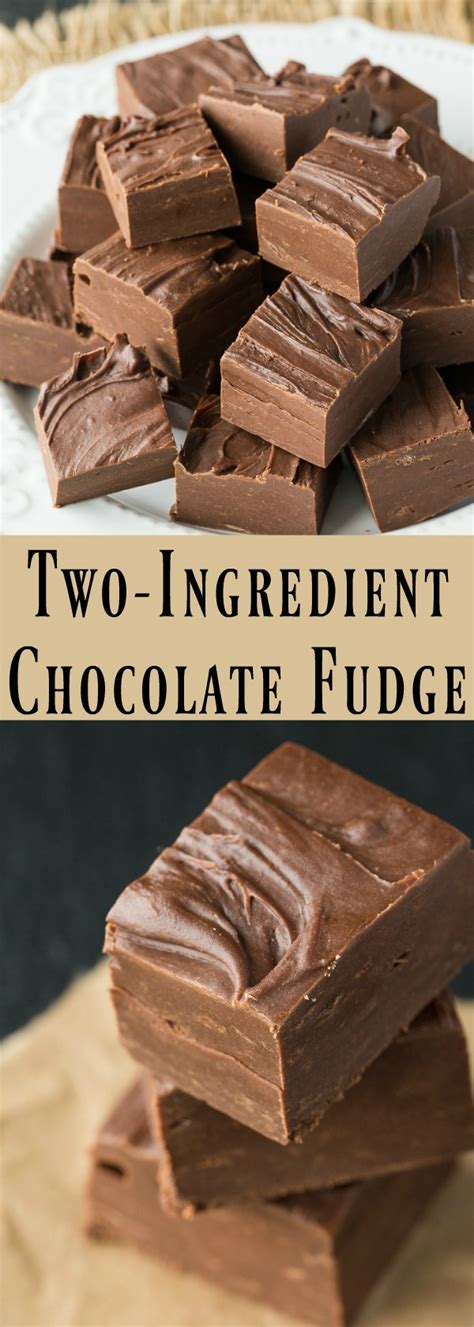 How to Make the Best Easy 2-Ingredient Fudge - Taste Of Home