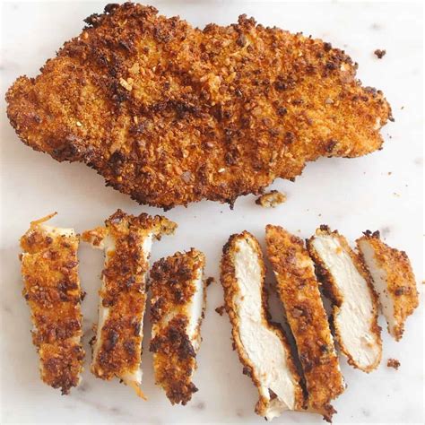 How to Make the Coating Stay on Breaded Chicken