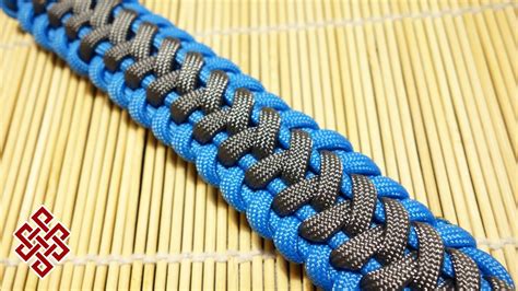 How to Make the Wave Paracord Bracelet Tutorial YouTube