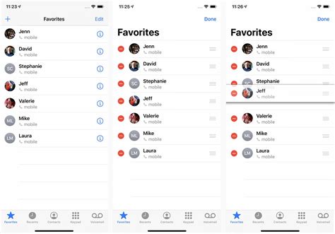 How to Manage Favorite Contacts in the iPhone Phone App
