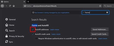 How to Manage Firefox Autofill Settings