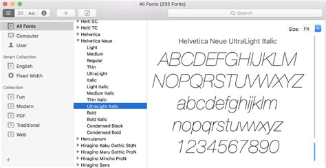 How to Manage Mac Fonts Using Font Book
