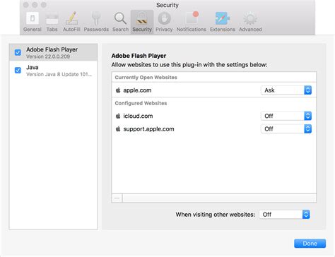 How to Manage Plug Ins in the Safari Web Browser