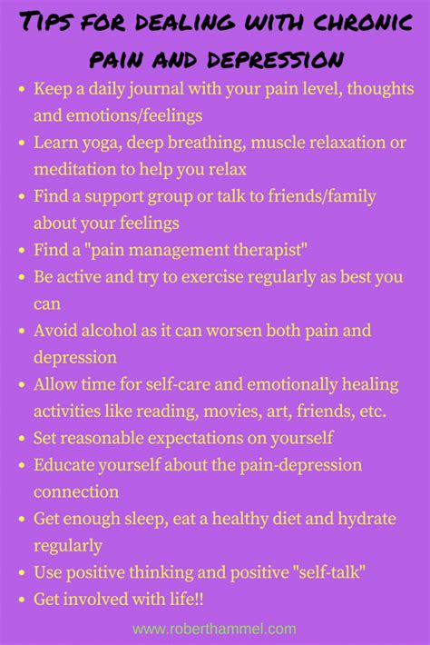How to Manage Your Chronic Pain and Depression