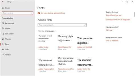 How to Manage Your Fonts in Windows