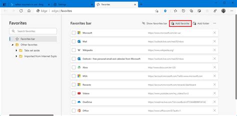 How to Manage Your Internet Explorer Favorites