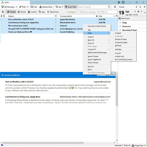 How to Mark All Messages as Read Quickly in Mozilla Thunderbird