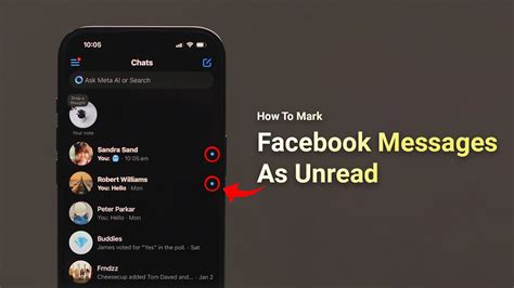 How to Mark Facebook Messages as Unread