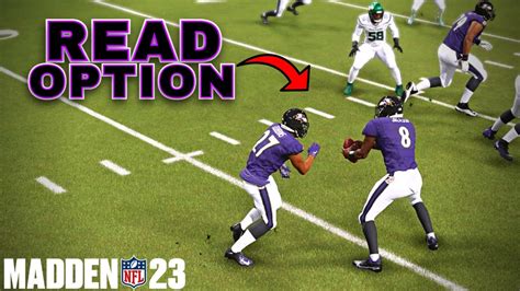 How to Master the Read Option in Madden 23! YouTube