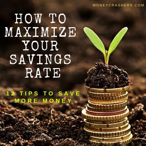 How to Maximize Your Savings Rate 12 Tips to Save More Money