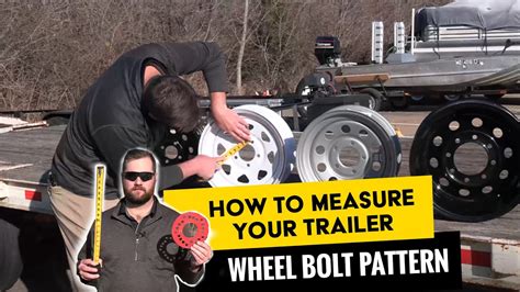 How to Measure Trailer Wheel Bolt Pattern YouTube