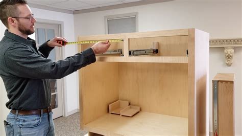How to Measure and Size Drawer Boxes YouTube
