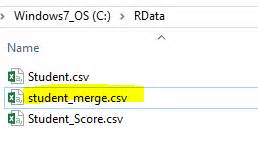 How to Merge and Split CSV Files Using R in SQL Server 2016
