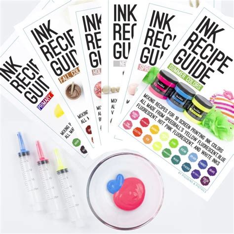 How to Mix Speedball Fabric Inks - pigskinsandpigtails.com