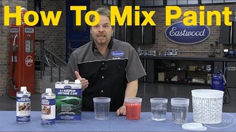 How to Mix a Base Coat & Clear Coat for Auto Paint