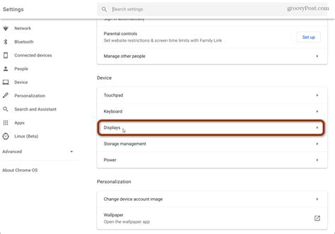 How to Modify Chromebook Display Settings