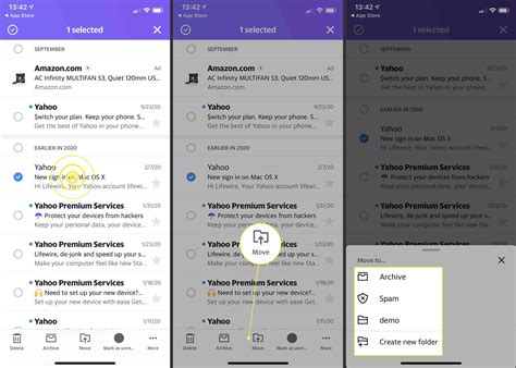 How to Move a Message to a Different Folder in Yahoo Mail