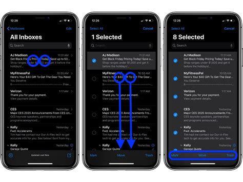 How to Move or Delete iPhone Emails in Bulk