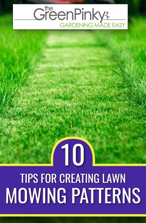 How to Mow a Lawn Tips - Lawnmower Patterns and …