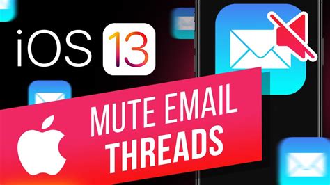 How to Mute an Email Thread in iOS 13