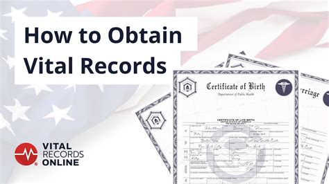 How to Obtain Vital Records