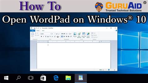 How to Open WordPad in Windows - MUO